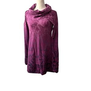 ATHLETA Nadi Ombré Cowl neck Tunic/Dress
Sz M Sportive Grunge Streetwear Modern